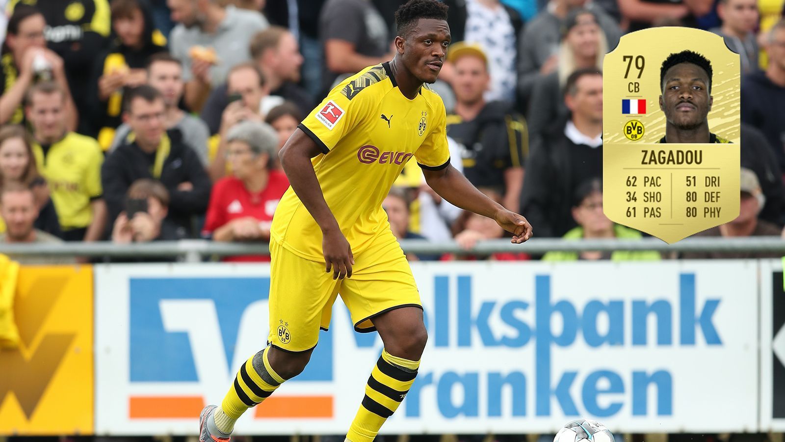 
                <strong>5. Dan-Axel Zagadou (Borussia Dortmund)</strong><br>
                79 GES | Steigerung um +10
              