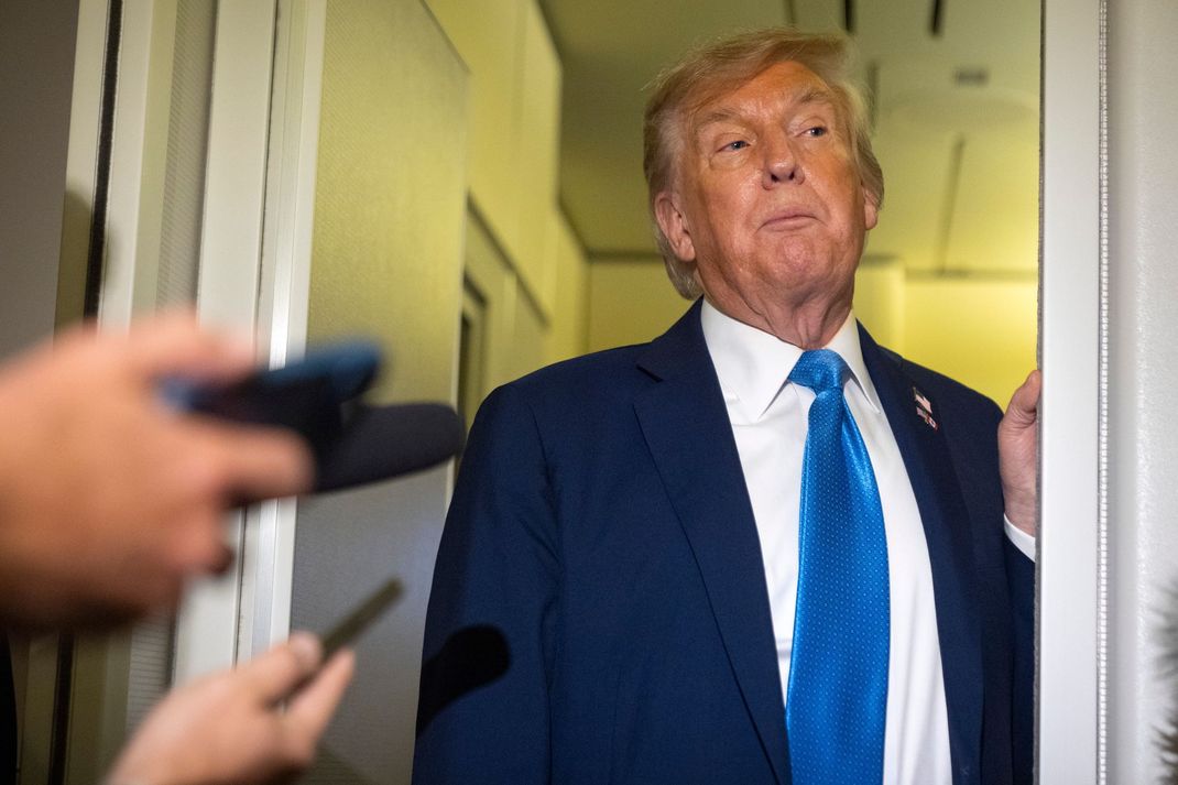 US-Präsident Donald Trump hat mit schlechten Umfragewerten zu kämpfen.