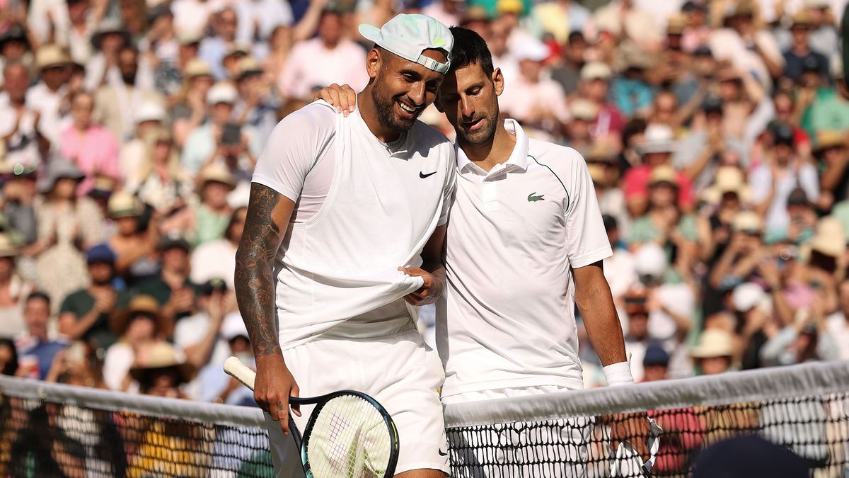 Musste sich am Ende geschlagen geben: Nick Kyrgios (l.)