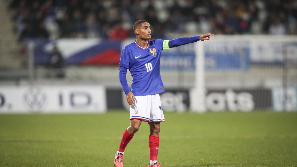 ENZO MILLOT 10 FOOTBALL : European Under-21 Championship 2025 Qualifying round. France vs Autriche - Stade Marcel Picot- Nancy 15 10 2024 ElyxandroCegarra Panoramic PUBLICATIONxNOTxINxFRAxBEL