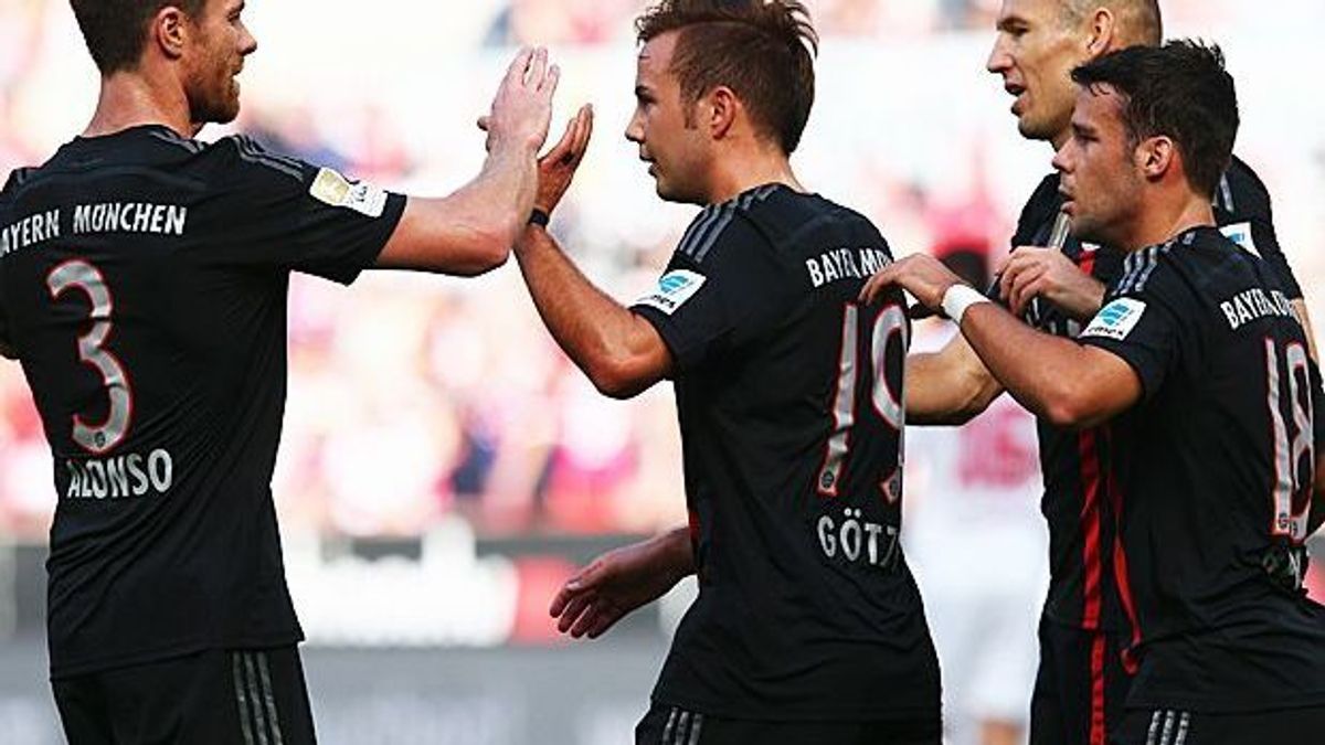 Mario Götze Xabi Alonso 1. FC Köln FC Bayern München