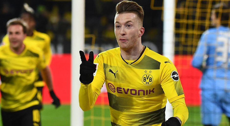 
                <strong>Marco Reus</strong><br>
                Nach seinem Siegtreffer im Europa-League-Spiel gegen Bergamo erzielte Marco Reus gegen den FC Augsburg den Führungstreffer nach perfektem Zusammenspiel mit Mario Götze und Andre Schürrle. Reus war immer präsent, wirbelte über den rechten Flügel vors Tor oder überzeugte mit tollen Flanken. Absolut unverzichtbar in diesem Spiel für die Dortmunder. ran-Note: 1
              