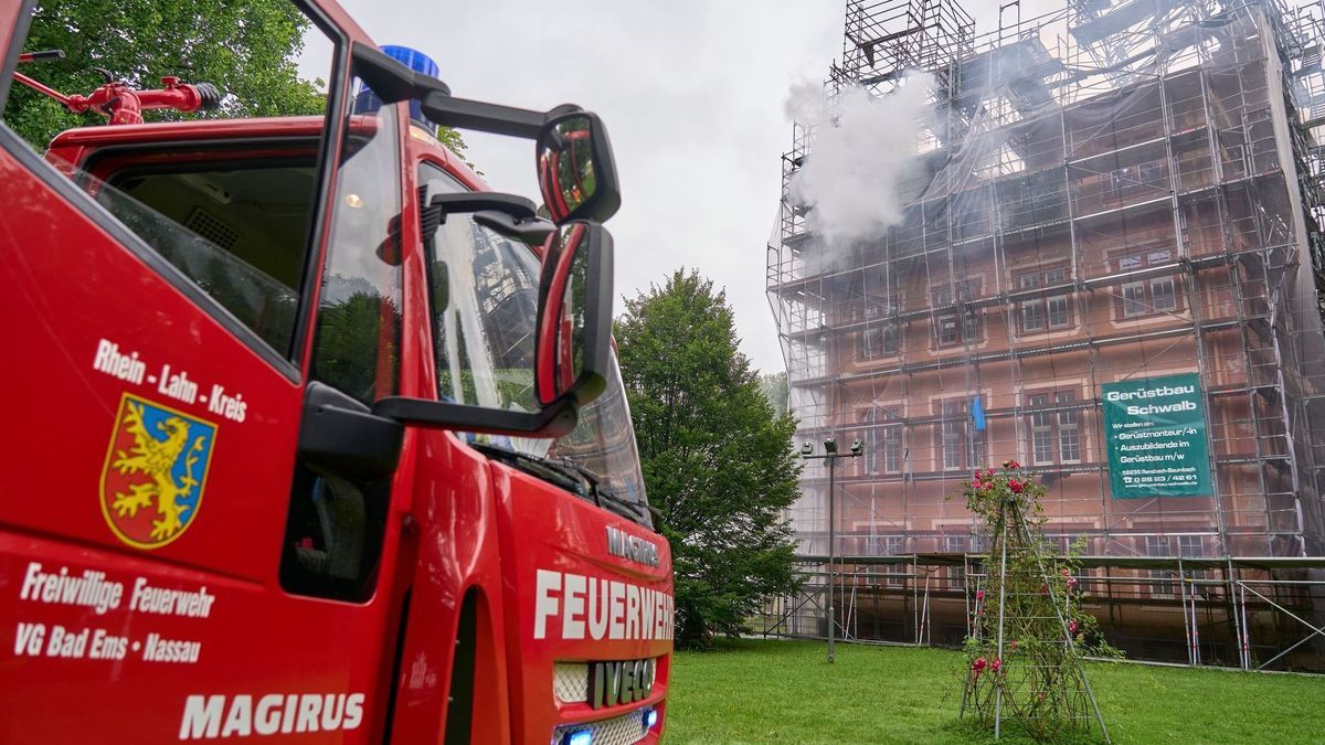 Feuer in Bad Ems