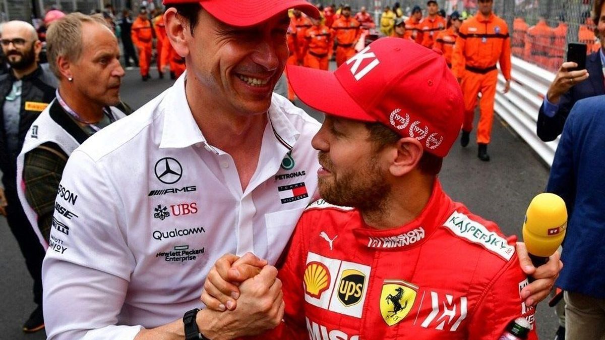 Für Wolff ist Vettel Außenseiterkandidat bei Mercedes