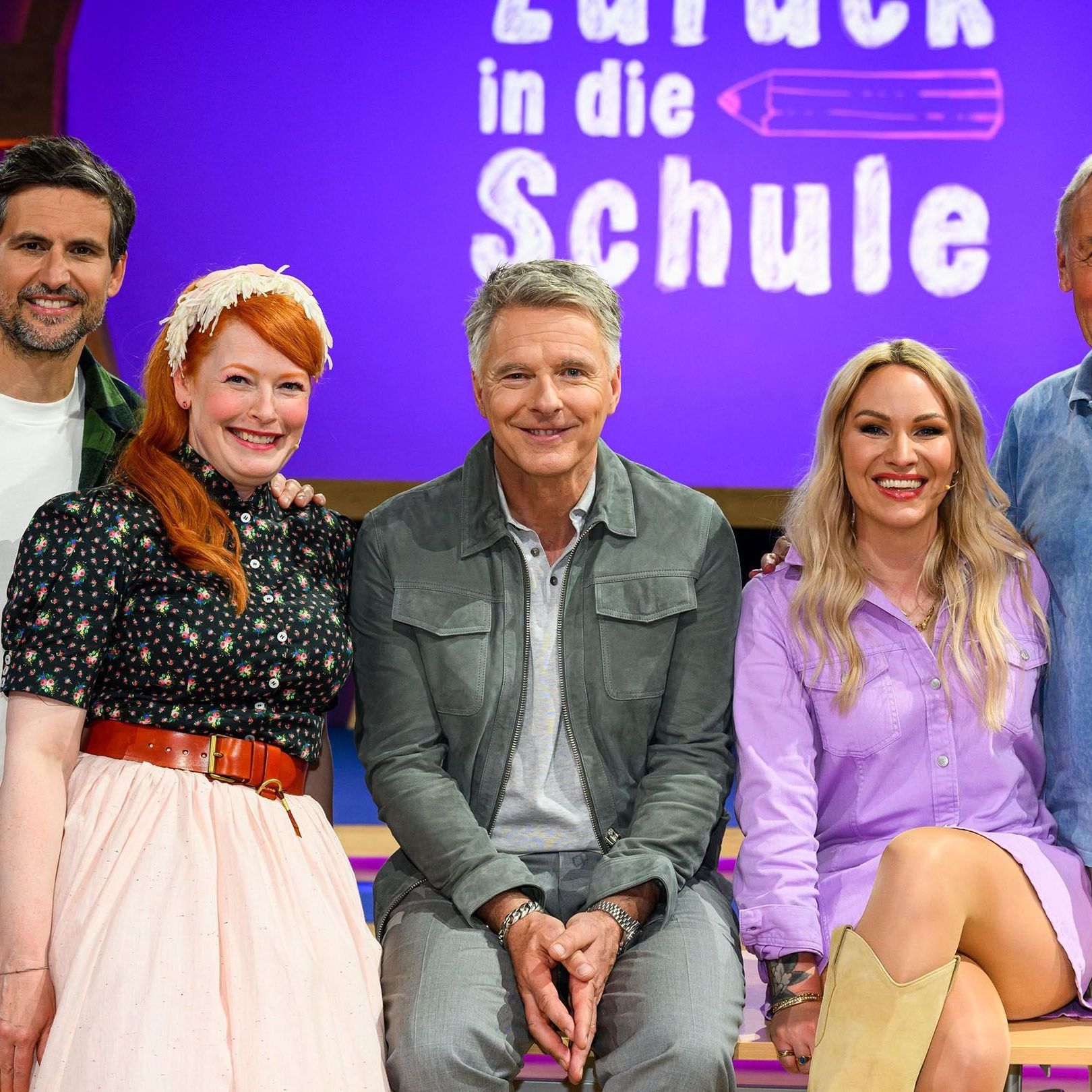 Sonya Kraus bei "Zurück in die Schule"