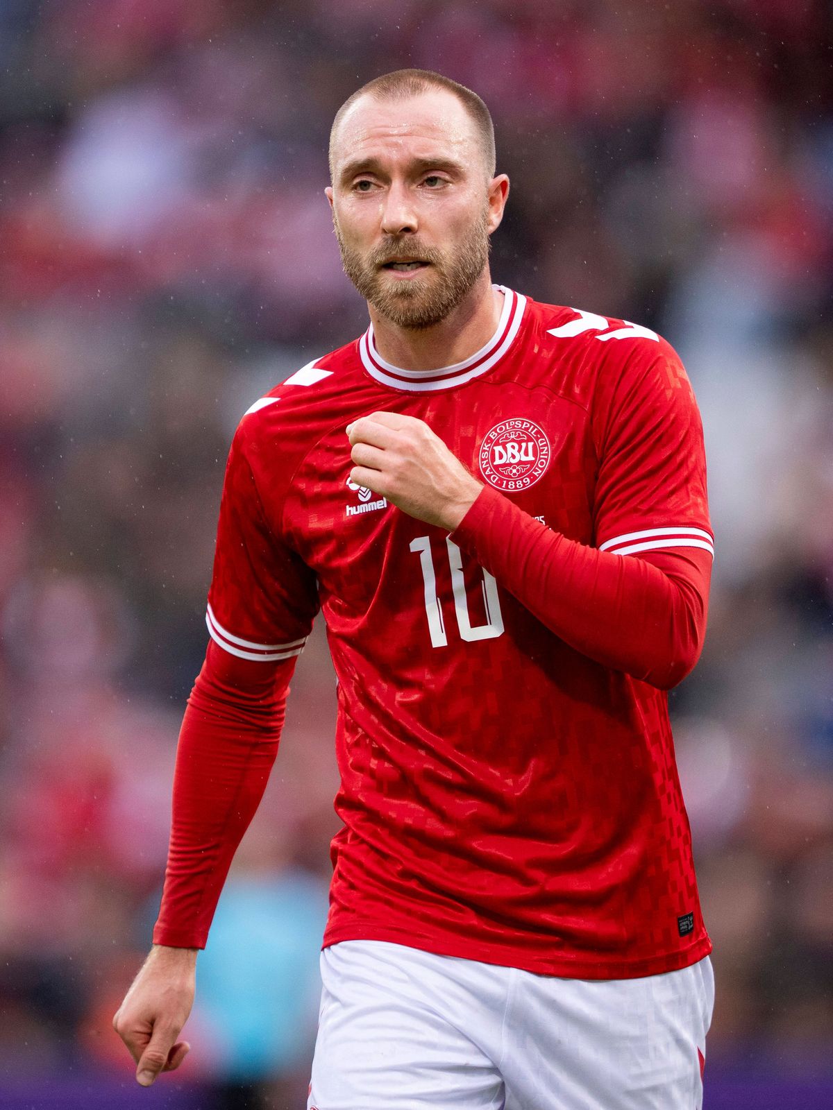 Test match: Denmark - Lithuania Denmark s Christian Eriksen during the football international match, Länderspiel, Nationalmannschaft between Denmark and Lithuania at Odense Stadium on Tuesday, June...