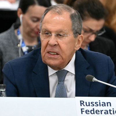 Der russische Außenminister Sergej Lawrow