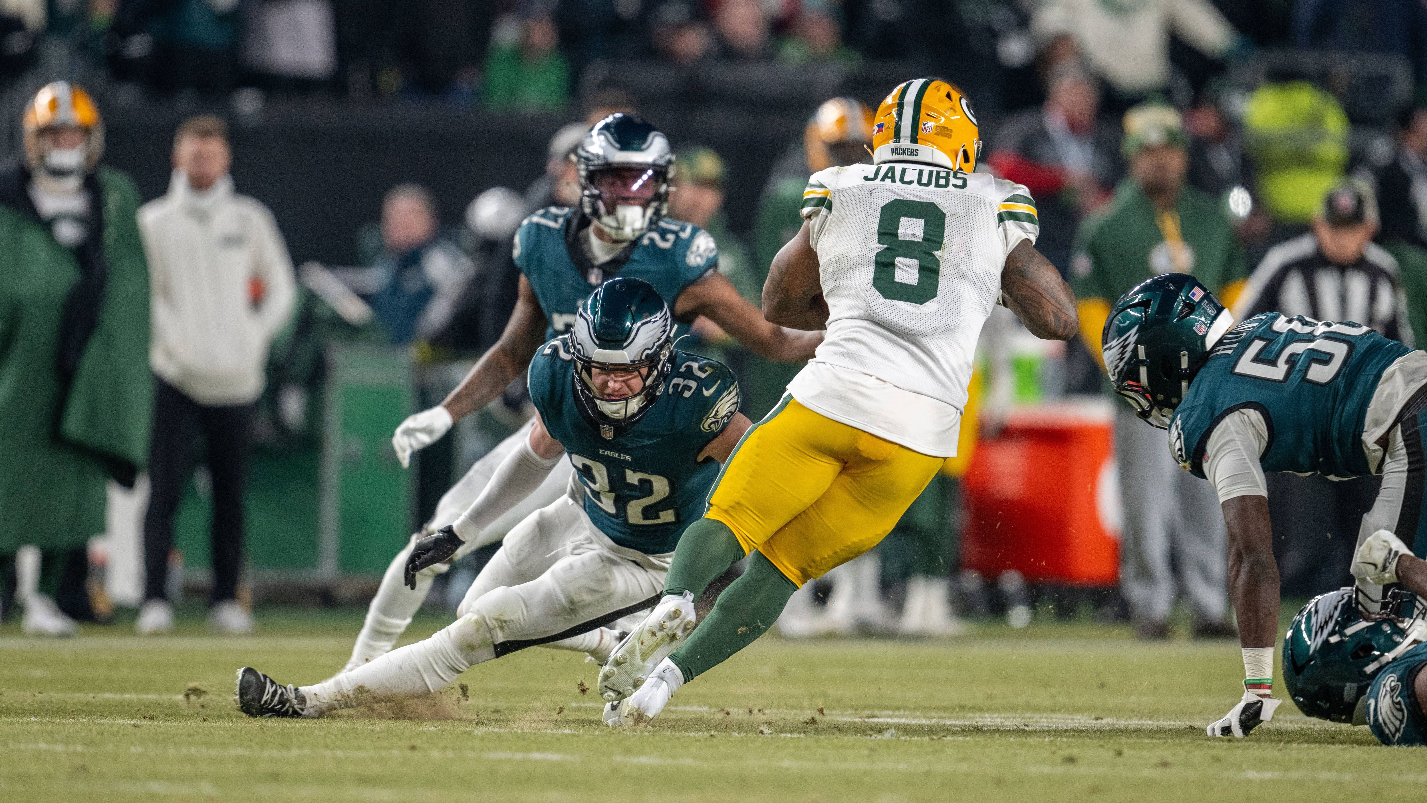 <strong>7. Platz:</strong> Josh Jacobs (Green Bay Packers)<br><strong>Overall-Bewertung:</strong>&nbsp;90