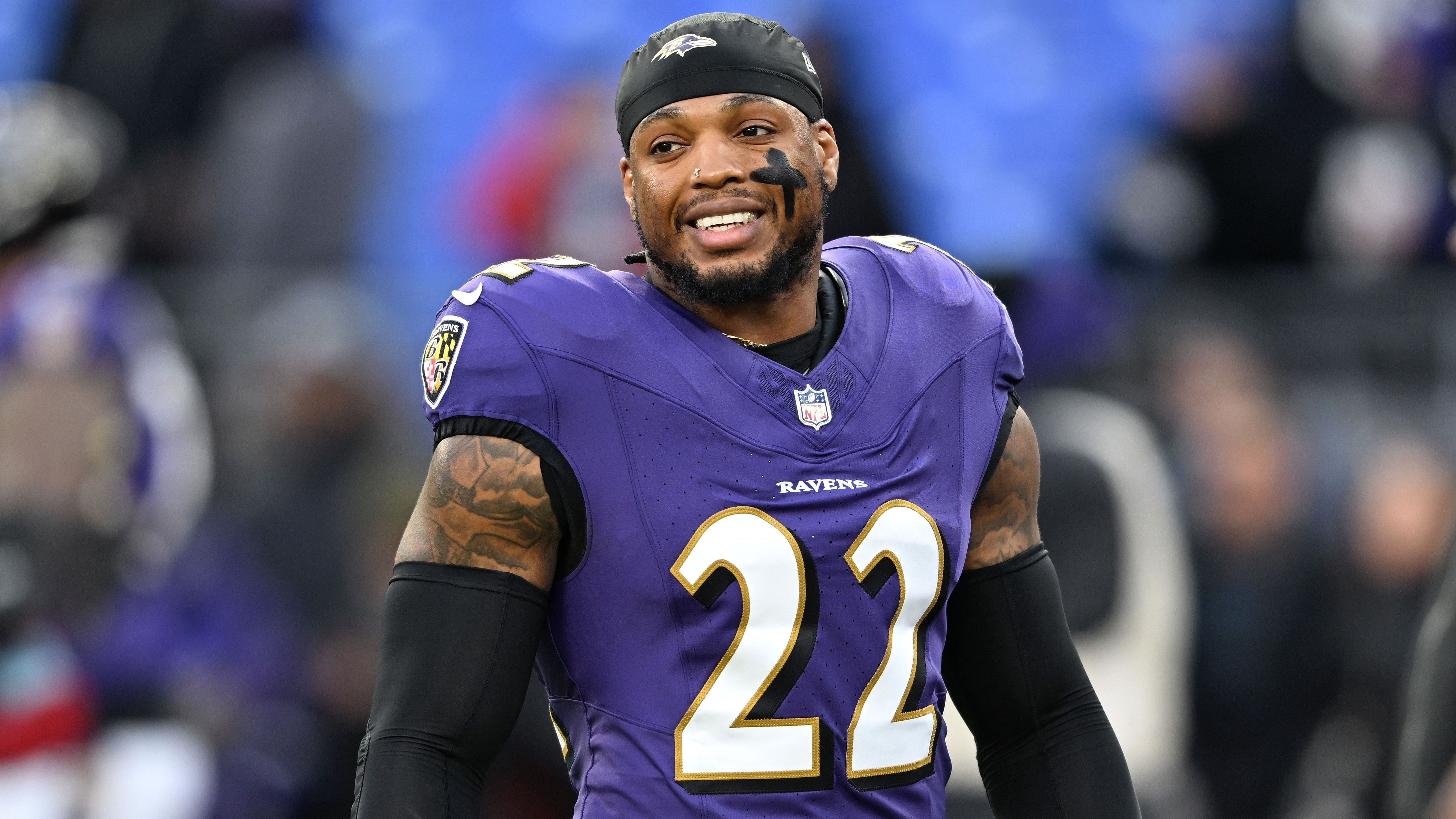 <strong>Rushing Yards</strong><br>1. Derrick Henry (im Bild): 11.423 Rushing Yards<br>2. Joe Mixon: 7.428 Rushing Yards<br>3. Saquon Barkley: 7.216 Rushing Yards