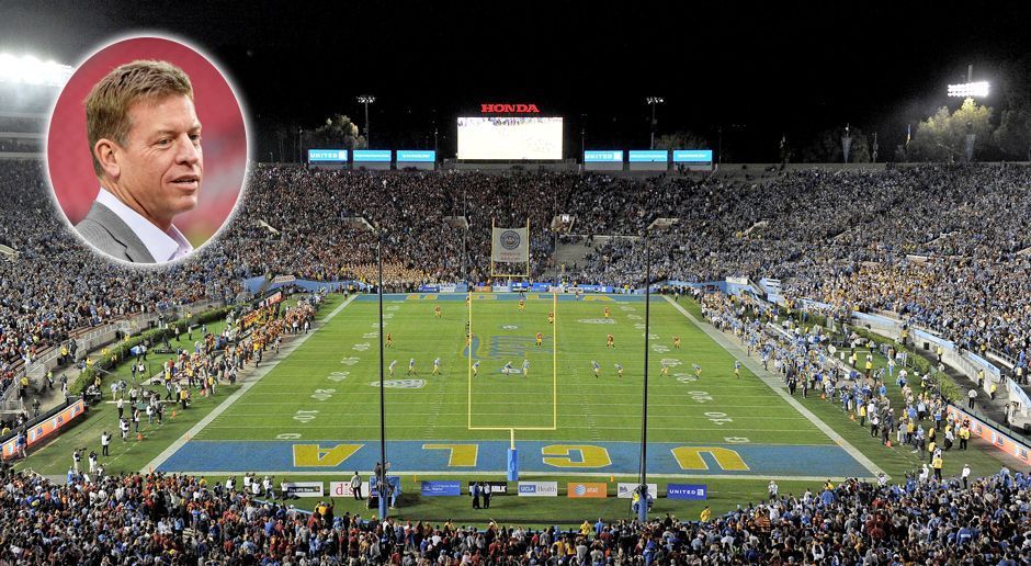
                <strong>Platz 10: University of California, Los Angeles - 49</strong><br>
                Platz 9: University of California, Los Angeles  SB-TeilnehmerCollege Team: BruinsBekanntester Spieler: Troy Aikman
              