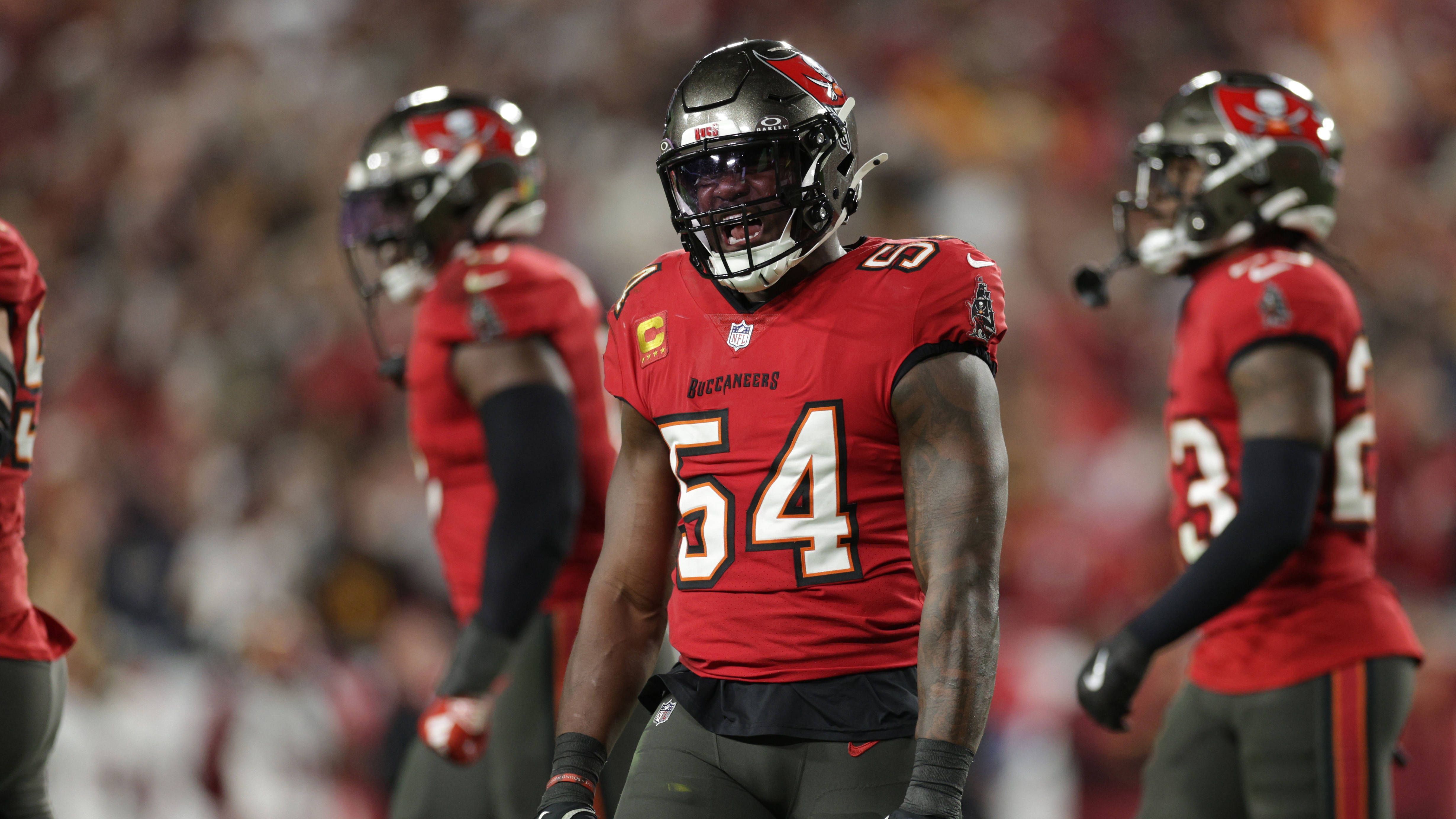 <strong>Platz 20: Tampa Bay Buccaneers<br></strong>Die löchrige Secondary der Buccaneers erhielt im Draft notwendige Verstärkung. Allerdings fehlt es im Pass Rush immer noch an Quarterback-Jägern auf der Edge-Rusher-Position. Vielleicht kann Haason Reddick wieder zu alter Form finden. Defensive Tackle Vita Vea dürfte erneut eine starke Laufverteidigung anführen.