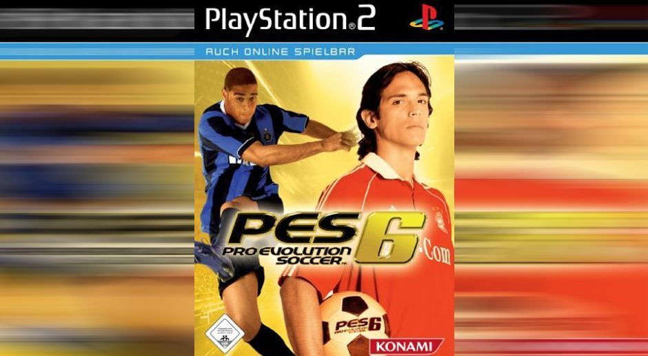 
                <strong>PES 6</strong><br>
                Das System mit den Jahreszahlen im Namen führte Konami erst mit PES 2008 ein. Der Vorgänger hieß schlicht: Pro Evolution Soccer 6. Vorne drauf: Der Brasilianer Adriano und - in dieser Version - der damalige Bayern-Spieler Roque Santa Cruz.
              
