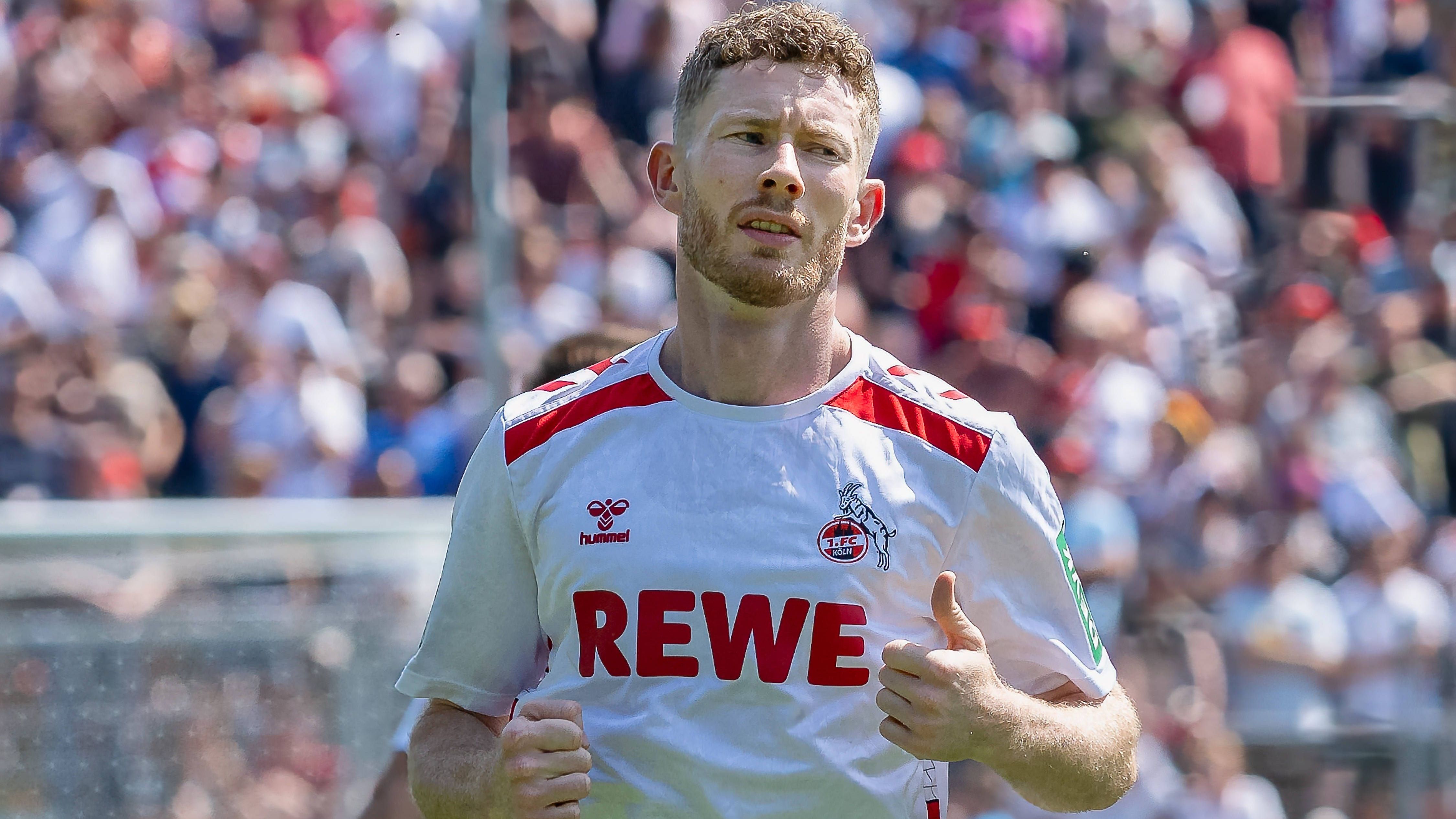 <strong>1. FC Köln</strong><br>Trikotsponsor: REWE<br>Jährliche Einnahmen: weniger als 4 Millionen Euro - vor Abstieg 6,5 Millionen Euro<br>Laufzeit: bis Juni 2025<br>(Quelle: REWE &amp; Kicker.de)