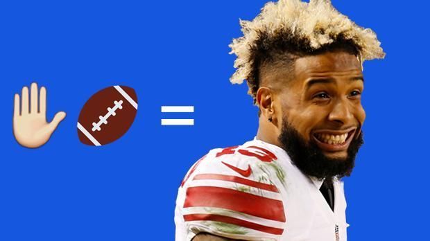 
                <strong>9. = Odell Beckham jr. </strong><br>
                Mister "One Handed Catch". Der Receiver der Giants hat den wohl spektakulärsten Catch der modernen NFL-Ära Jahre geliefert.
              