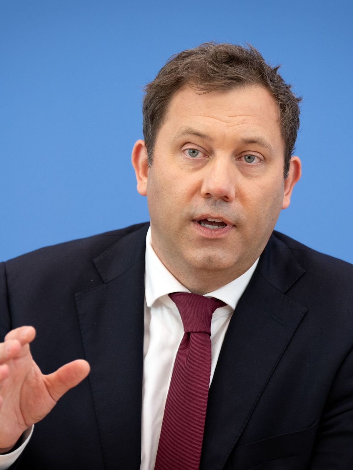 Pressekonferenz Bundesfinanzminister Klingbeil