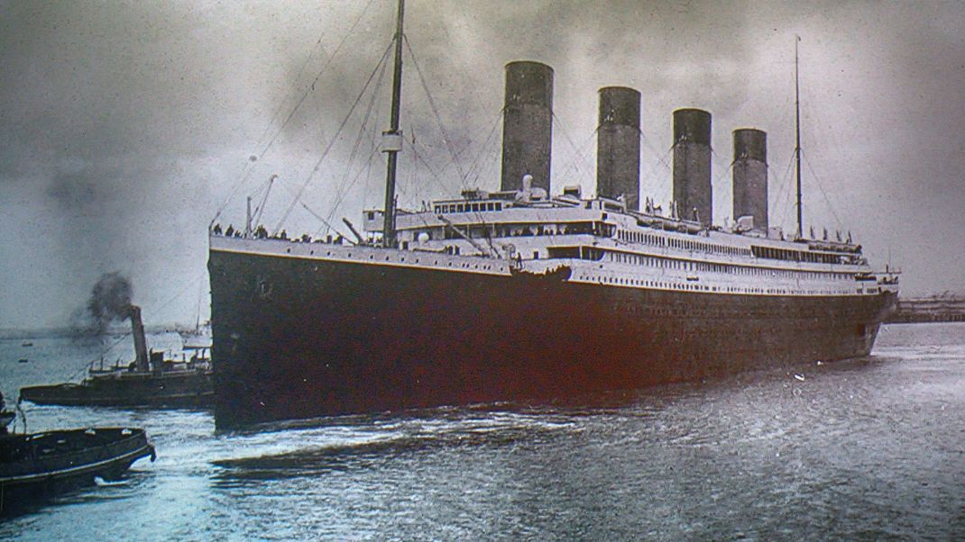 An Bord der Titanic sollen sich möglicherweise "Guttapercha"-Platten befunden haben.