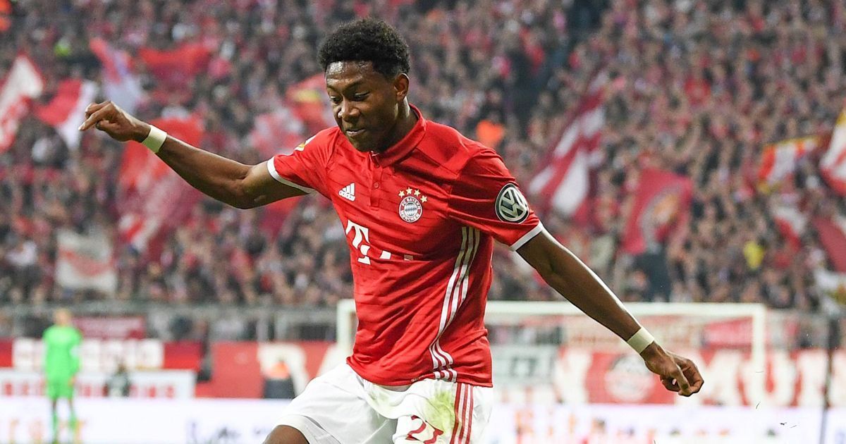 
                <strong>David Alaba (FC Bayern München)</strong><br>
                David Alaba (FC Bayern München): Endlich wieder mit seinem Kumpel Franck vereint. Hinten praktisch nicht gebraucht, kann sich Alaba ein ums andere Mal mit Ribery über links durchkombinieren. Wie bei vielen Bayern, zeigt die Formkurve des Österreichers deutlich nach oben. Wechselt nach Wiederanpfiff in die Innenverteidigung und macht auch da einen durchweg soliden Job. ran-Note: 2,5
              