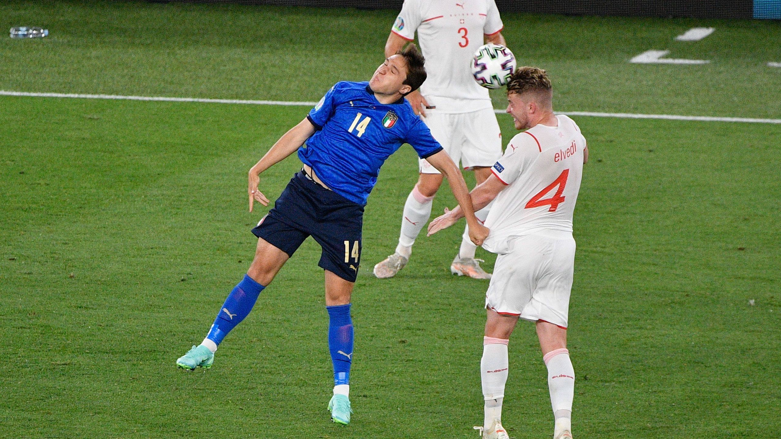 
                <strong>Federico Chiesa</strong><br>
                Kommt in der 69. Minute für Insigne auf das Feld. Der Juve-Profi macht seine Sache souverän. ran-Note: 3
              