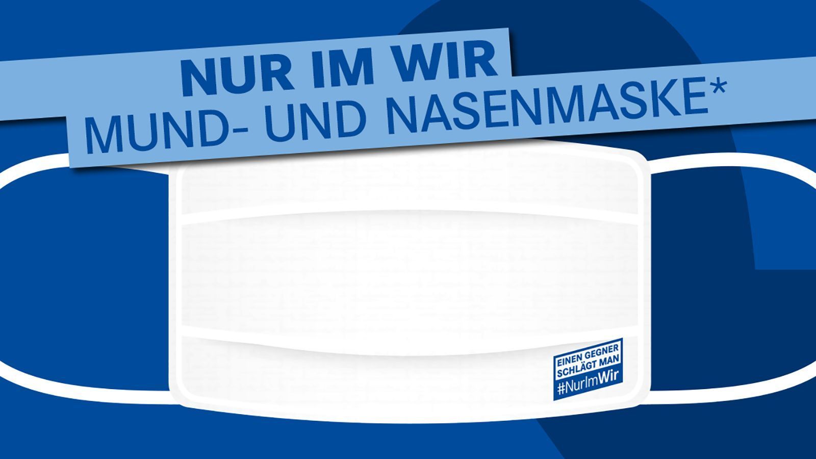 
                <strong>FC Schalke 04</strong><br>
                Auf Schalke gibt es die Masken gratis zu jeder Bestellung. Dementsprechend schlicht sind sie auch gehalten. Der Zweck steht ja auch im Vordergrund!
              