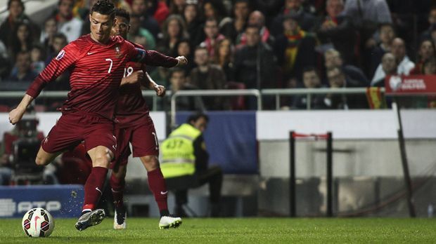 
                <strong>Cristiano Ronaldo für Portugal</strong><br>
                Für die portugiesische Nationalmannschaft ist Ronaldo 55 Mal erfolgreich.
              