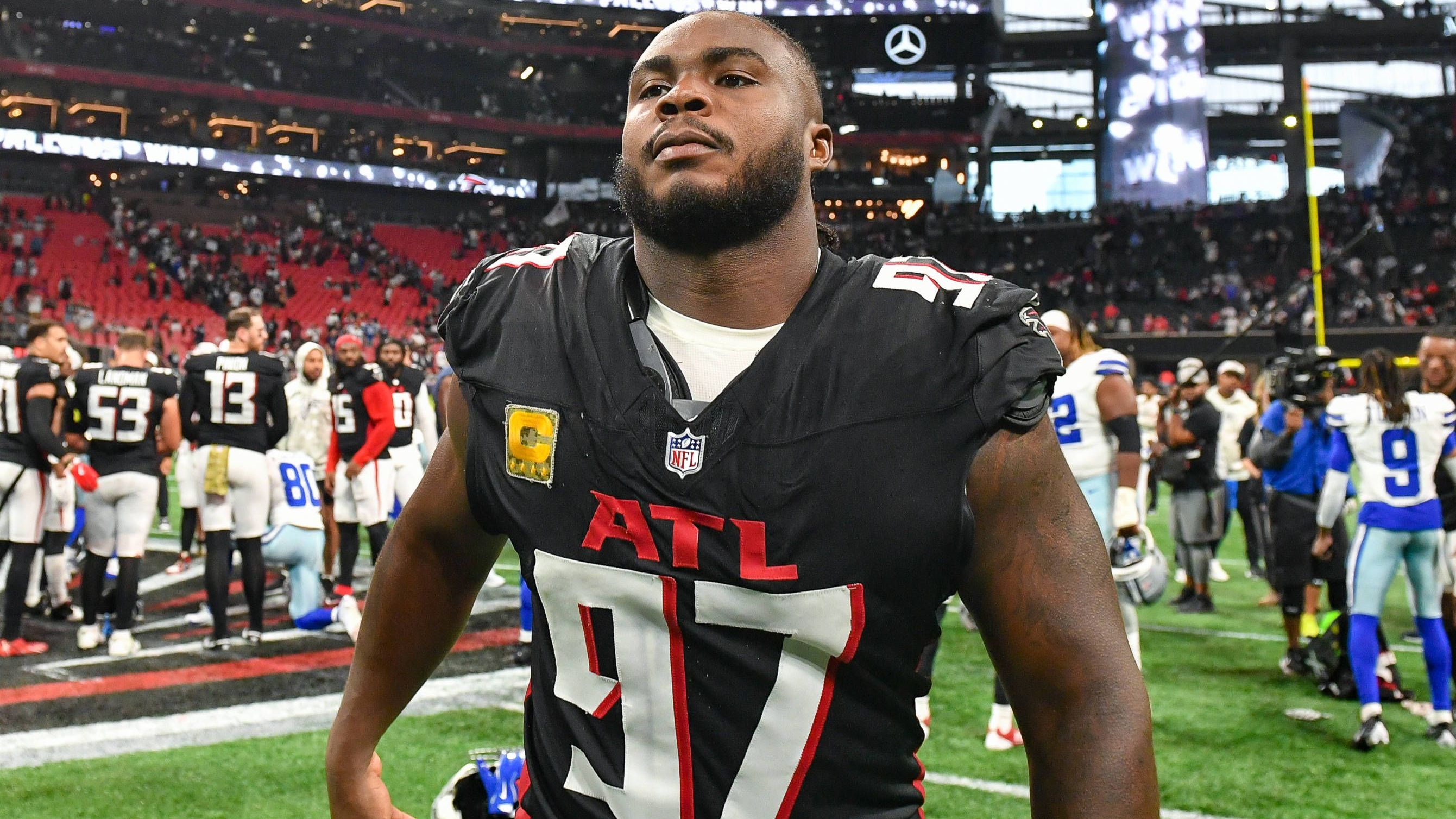 <strong>Grady Jarrett</strong><br><strong>Team</strong>: Atlanta Falcons<br><strong>Position</strong>: Defensive Tackle