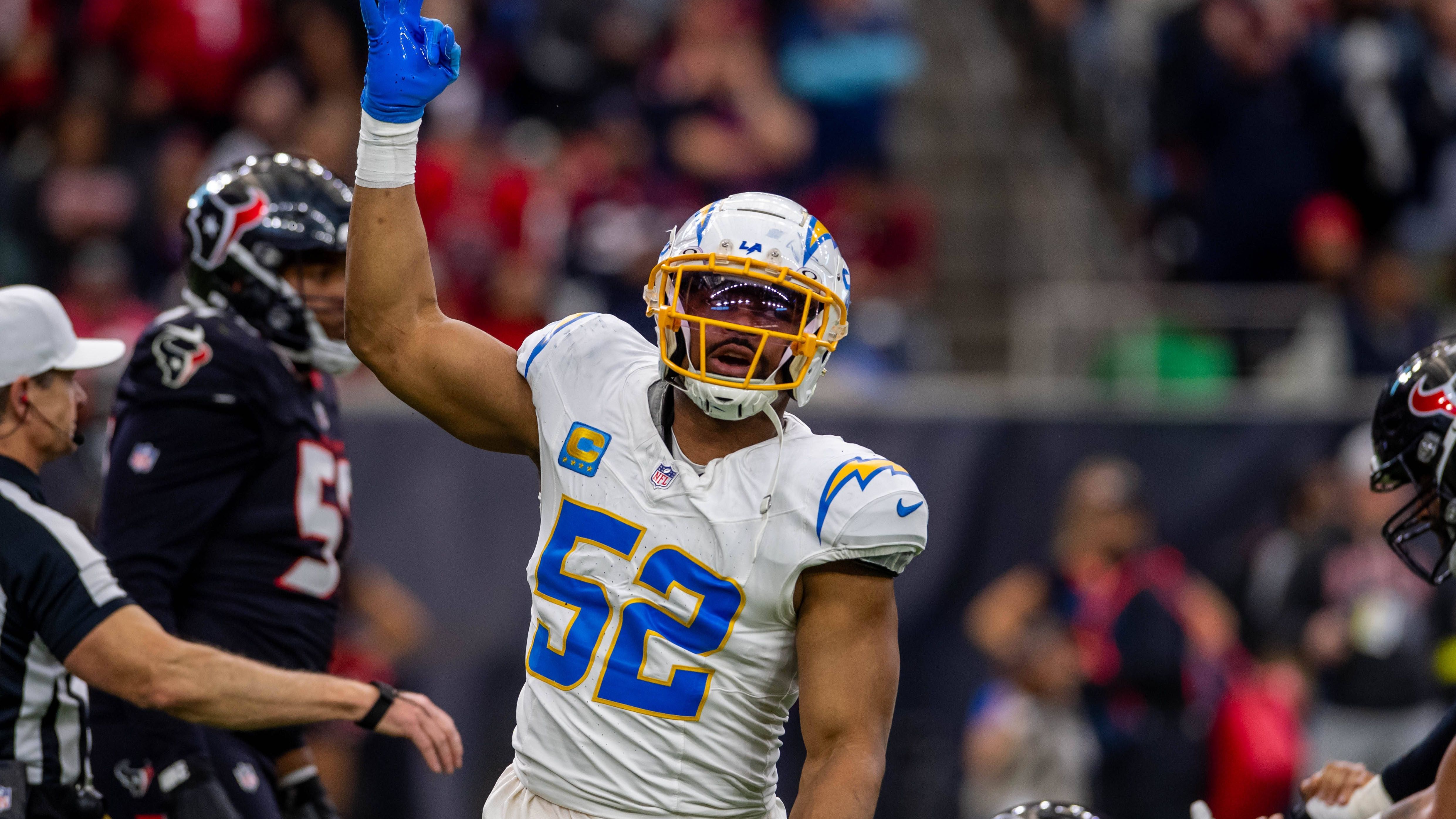 <strong>Platz 78: Khalil Mack (Los Angeles Chargers)</strong><br>Position: Outside Linebacker<br>Platzierung letzte Saison: 29