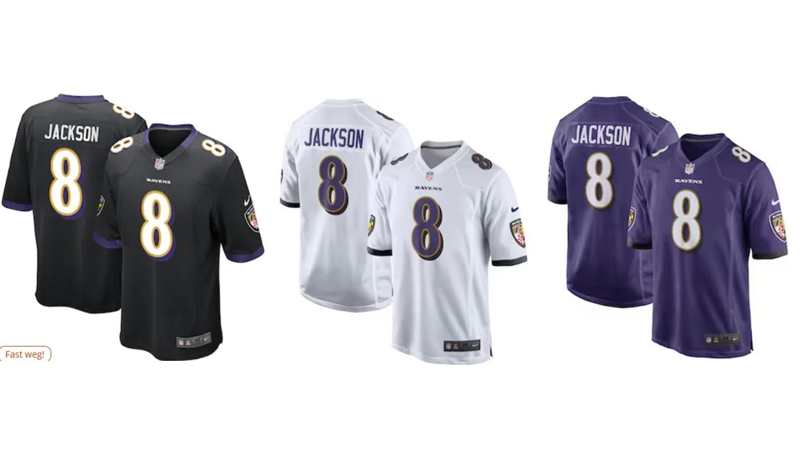 <strong>Baltimore Ravens</strong><br>
                Team-Farben: Violett, Schwarz und Gold
