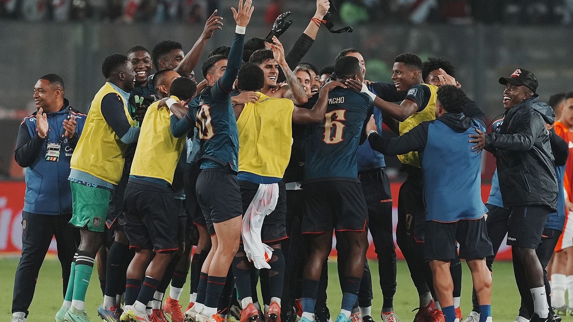 <strong>Ecuador</strong><br>Am selben Spieltag durften auch die Ecuadorianer jubeln. Ihnen reichte schon ein schnödes 0:0 gegen Peru zu WM-Teilnahme.