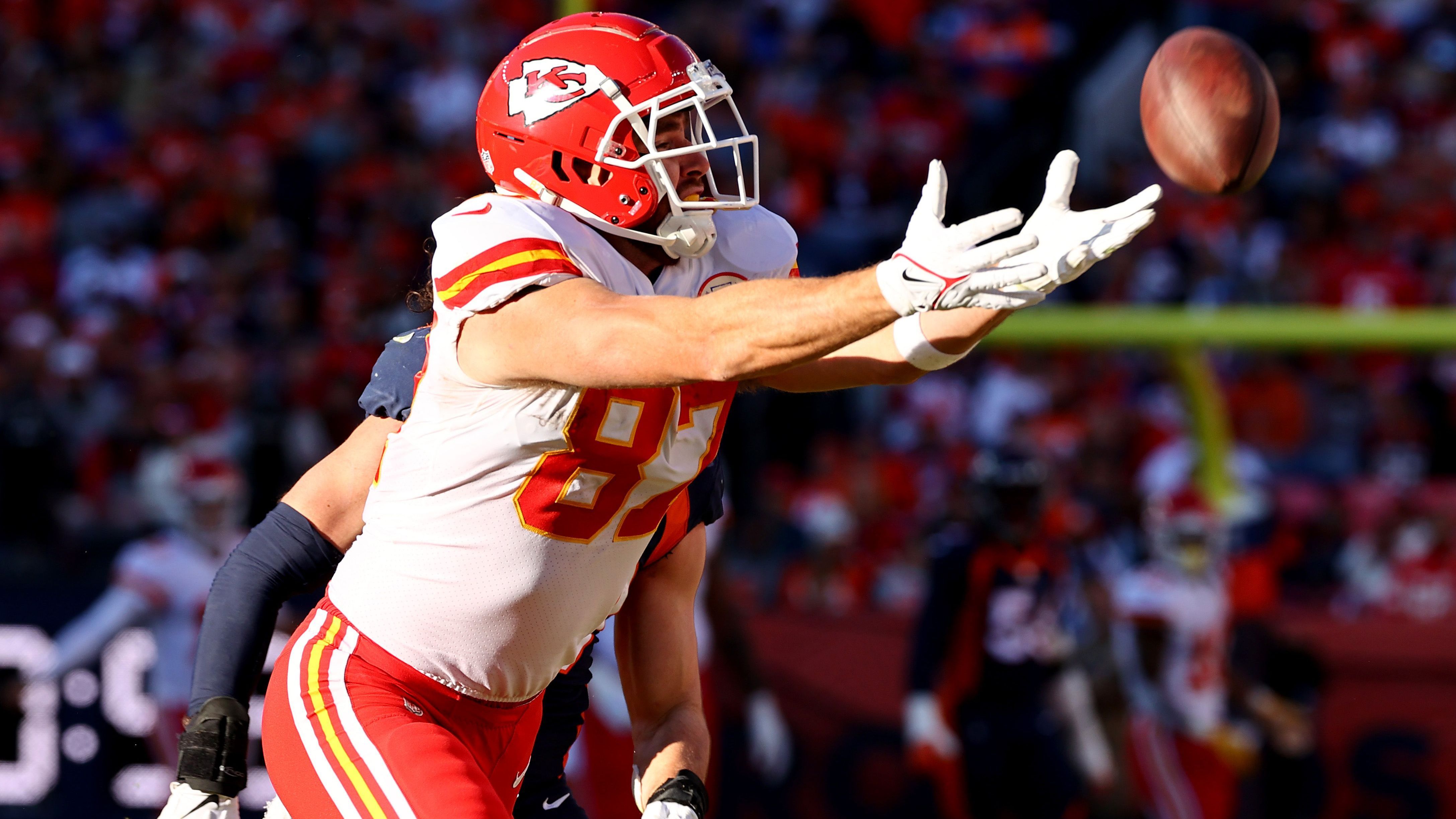 <strong>5</strong><strong>. Platz: Travis Kelce</strong><br>- Tight End<br>- Kansas City Chiefs