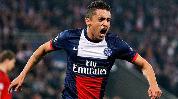 
                <strong>Platz 2: Marquinhos</strong><br>
                Platz 2: Marquinhos mit einem Wert von 40 Millionen Euro. Mit 21 Jahren ist Marquinhos hinter Thiago Silva und David Luiz der dritte brasilianische Innenverteidiger bei Paris Saint-Germain. Insgesamt kam der starke Abwehrmann in der vergangenen Spielzeit auf 42 Einsätze, sieben davon in der Champions League.
              