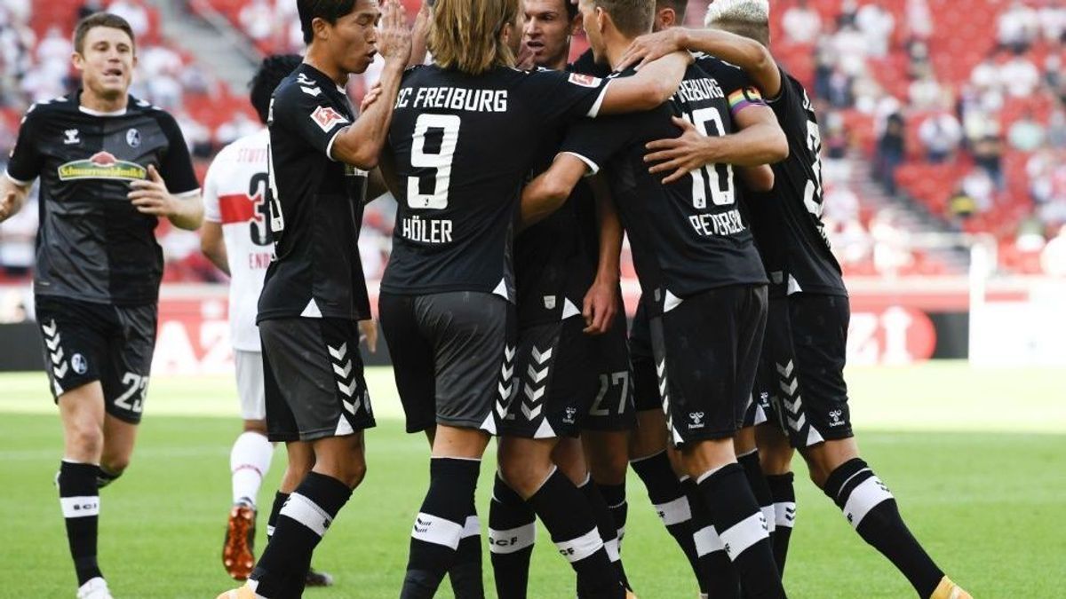 Der SC Freiburg bezwingt Aufsteiger VfB Stuttgart 3:2