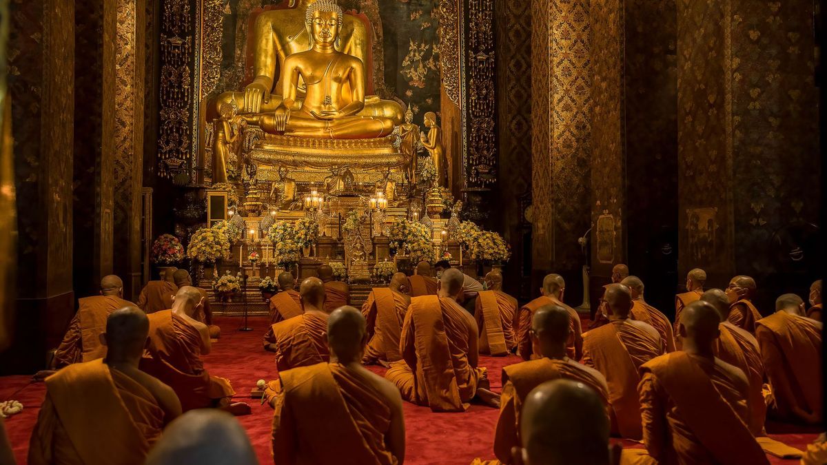 Mönche in Thailand