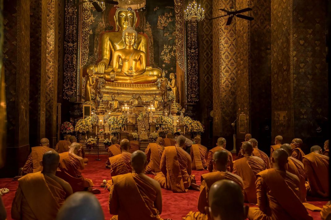 Buddhistische Mönche genießen in Thailand hohes Ansehen. (Symbolbild)