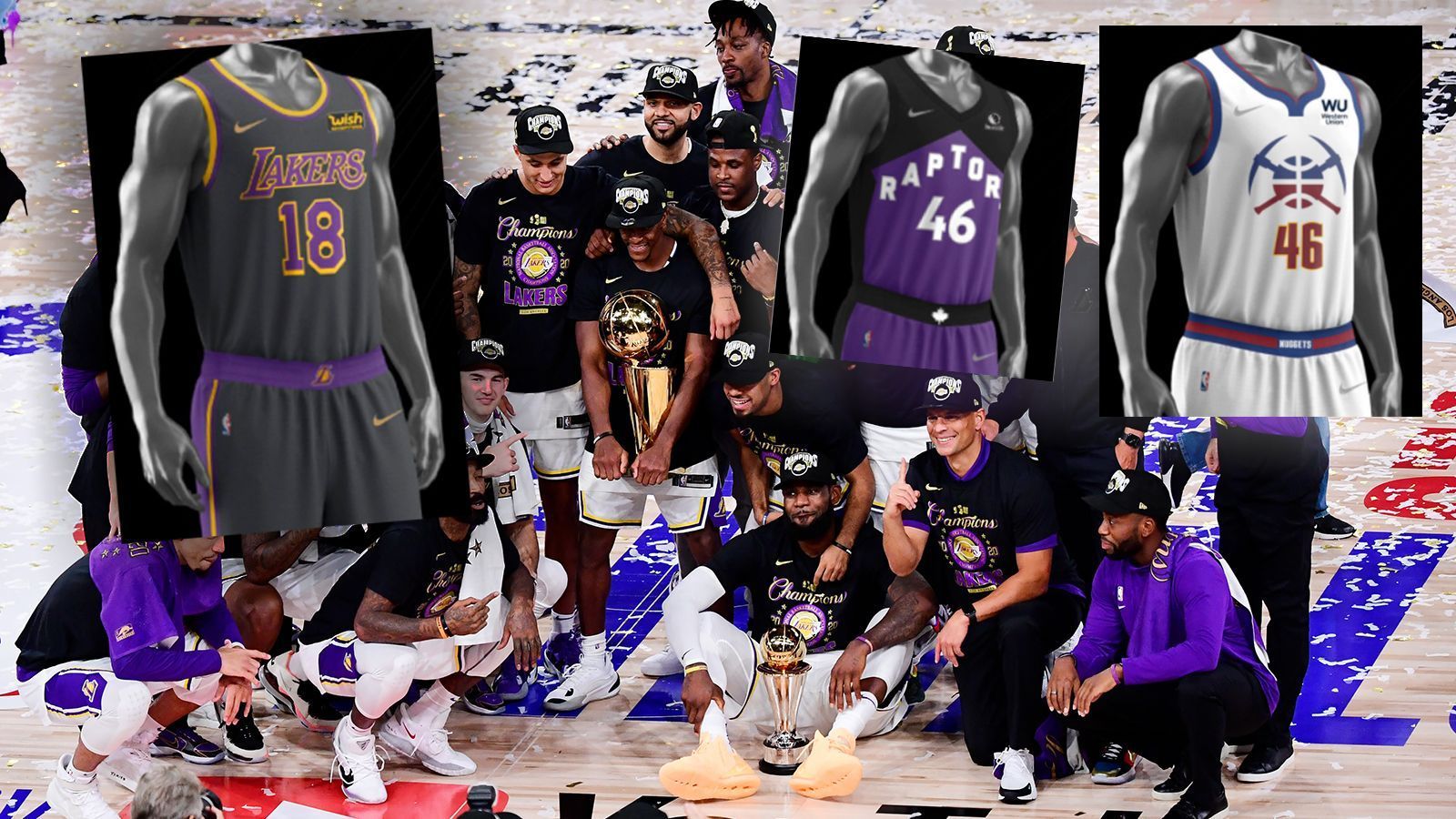 
                <strong>Das sind die Earned-Jerseys der NBA-Teams</strong><br>
                Miami in Gelb, die Clippers in Grau? Alljährlich werden jene NBA-Teams, die es in der Vorsaison in die Playoffs geschafft haben, mit einem zusätzlichen Trikot-Design belohnt - den sogenannten Earned Edition Jerseys. Und so sehen die Trikots der 16 Teams aus.
              