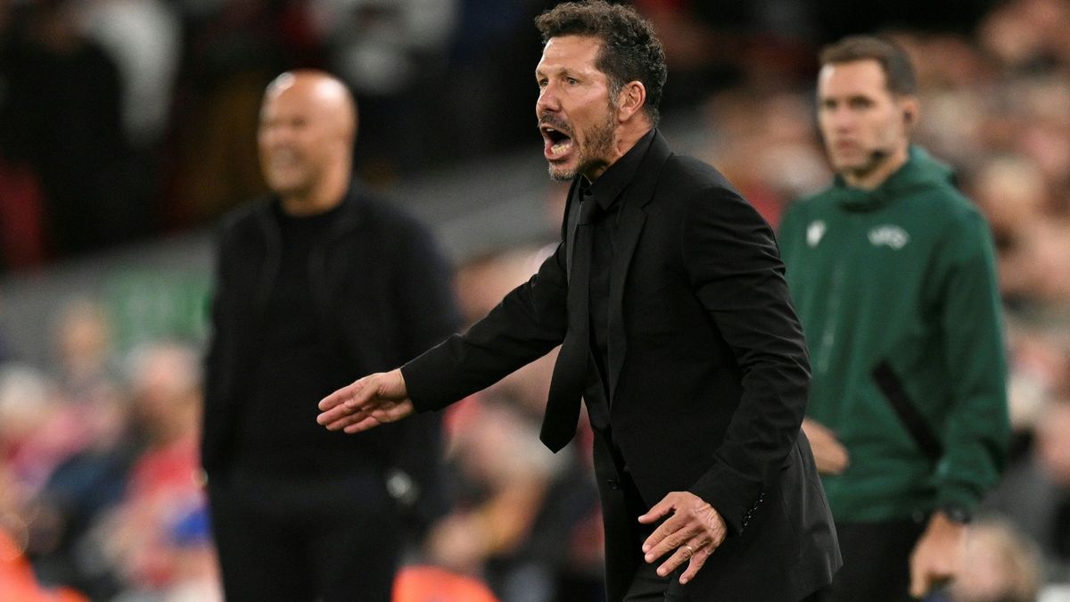 Diego Simeone sah die Rote Karte