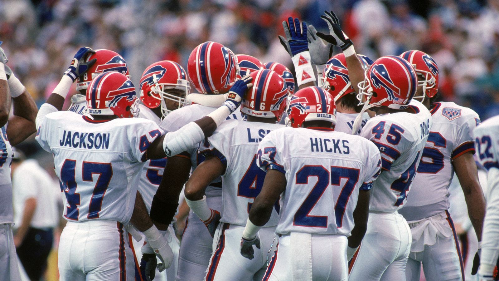 <strong>4. Platz (geteilt): Buffalo Bills (1990-1993)</strong><br>Dabei gab es für zwei Jahre auch eine Überschneidung mit den Buffalo Bills, die sogar vier Jahre in Folge den Super Bowl erreichten - ohne diesen jedoch zu gewinnen!