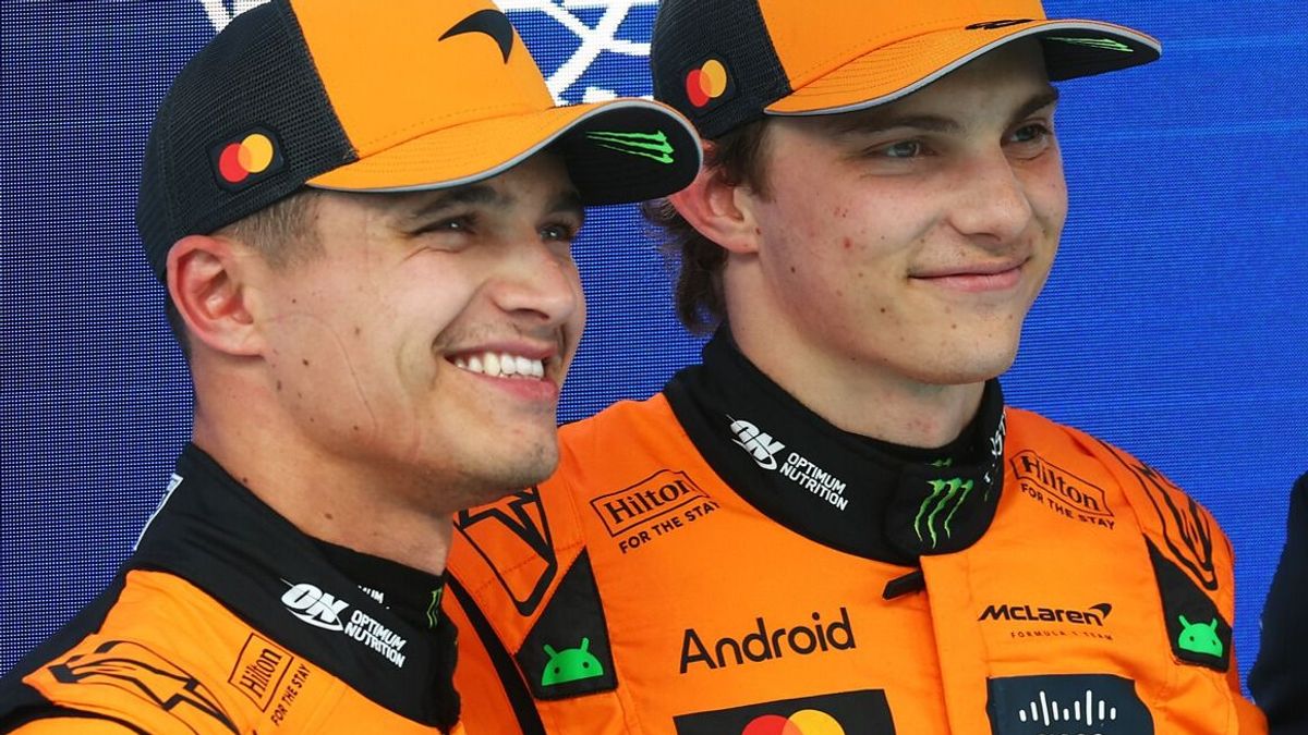 Die beiden McLaren-Fahrer Lando Norris und Oscar Piastri