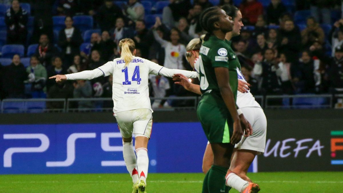 Jubel bei Ada Hegerberg