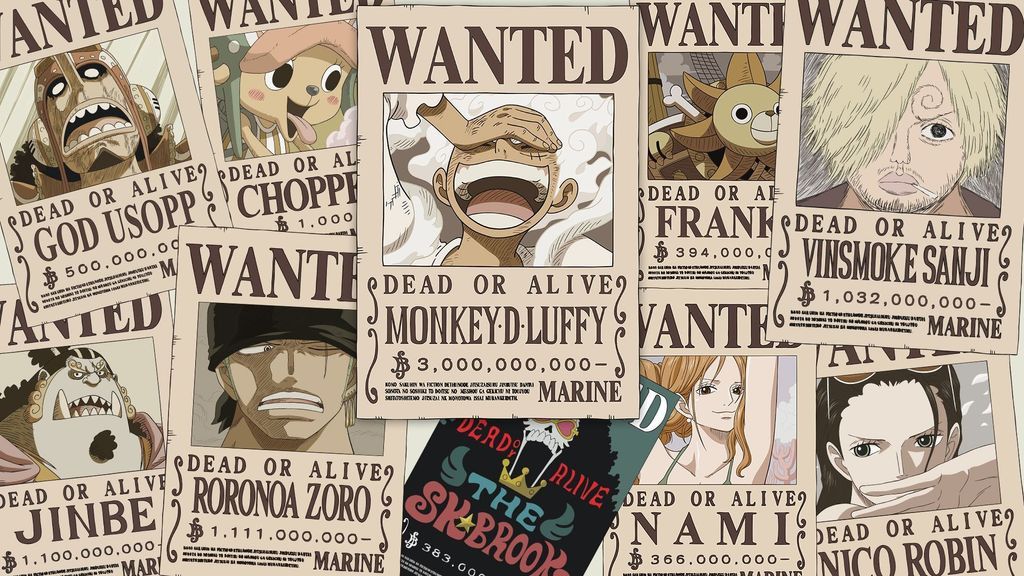 Wanted! Alle Kopfgelder der Strohhüte bei "One Piece" im Überblick