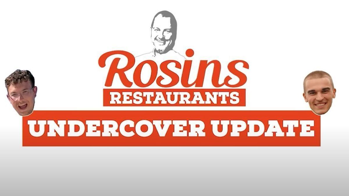 Rosins Restaurant - Undercover Update