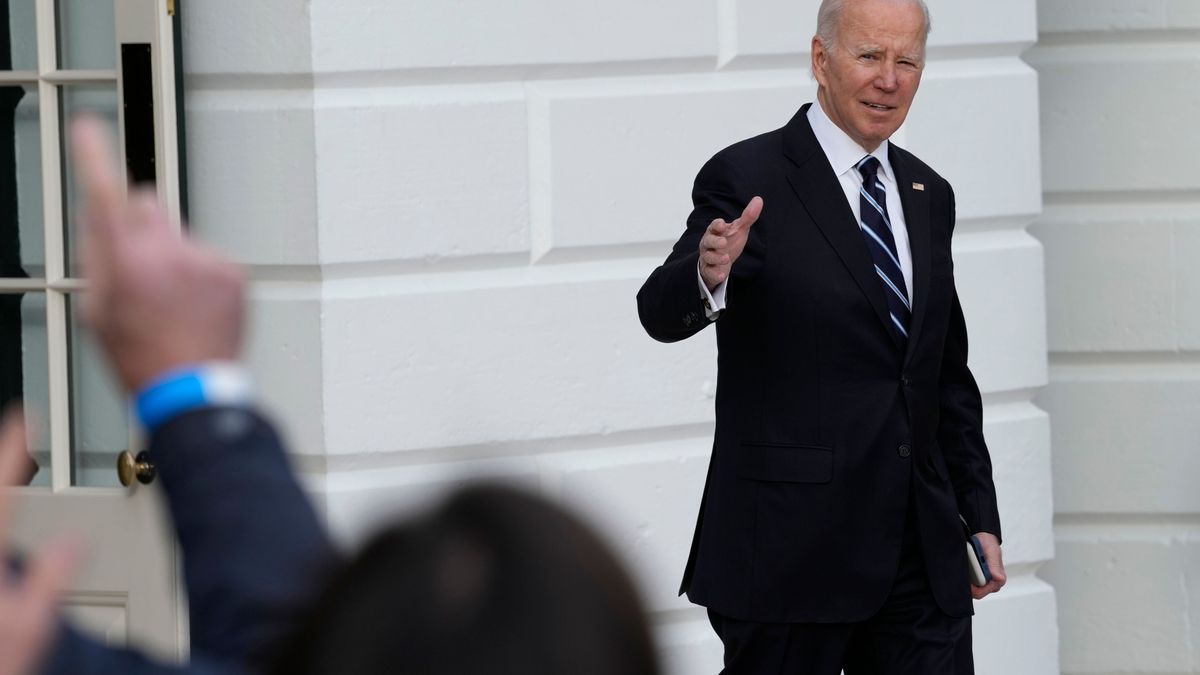 US-Präsident Joe Biden hat geheime Regierungsunterlagen bei sich gelagert.