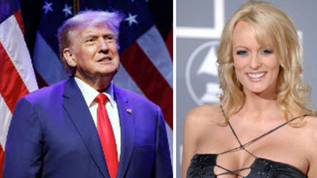 Donald Trump und Stormy Daniels