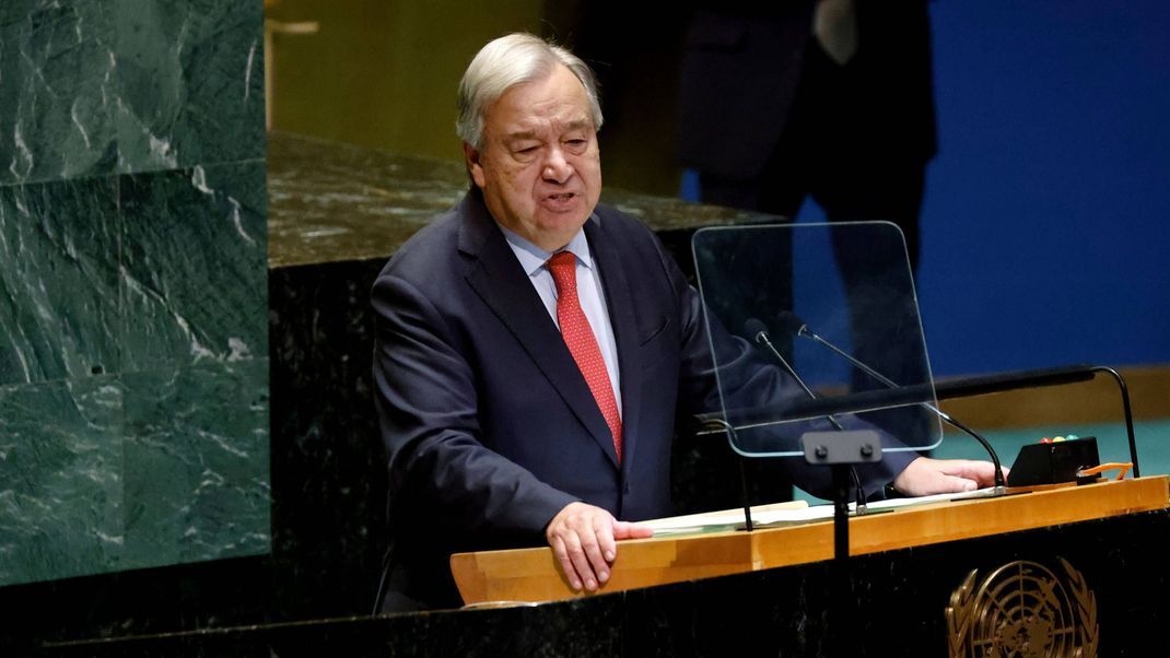 UN-Generalsekretär António Guterres.