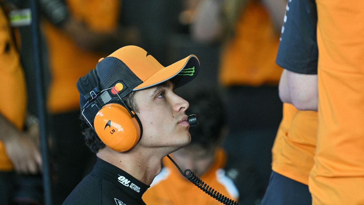 Lando Norris in Katar