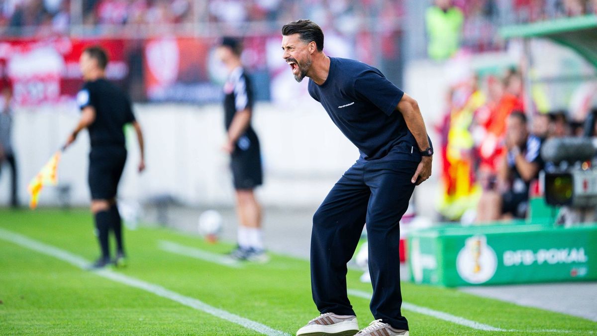 Sandro Wagner bei seinem Pflichtspieldebüt