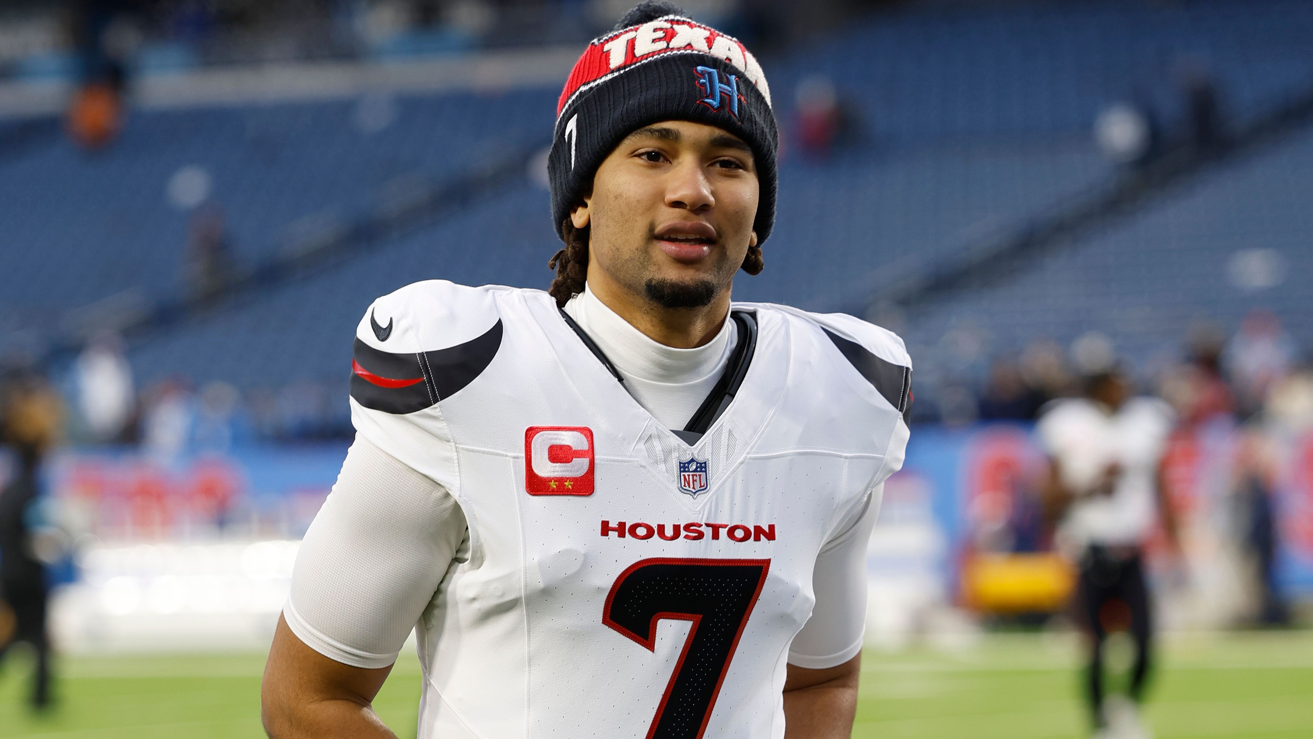 <strong>AFC South: Houston Texans</strong><br>Woche 1: at Rams<br>Woche 2: vs. Buccaneers<br>Woche 3: at Jaguars<br>Woche 4: vs. Titans<br>Woche 5: at Ravens<br>Woche 6: Bye<br>Woche 7: at Seahawks (MNF)<br>Woche 8: vs. 49ers<br>Woche 9: vs. Broncos<br>Woche 10: vs. Jaguars<br>Woche 11: at Titans<br>Woche 12: vs. Bills (TNF)<br>Woche 13: at Colts<br>Woche 14: at Chiefs<br>Woche 15: vs Cardinals<br>Woche 16: vs. Raiders<br>Woche 17: at Chargers<br>Woche 18: vs. Colts