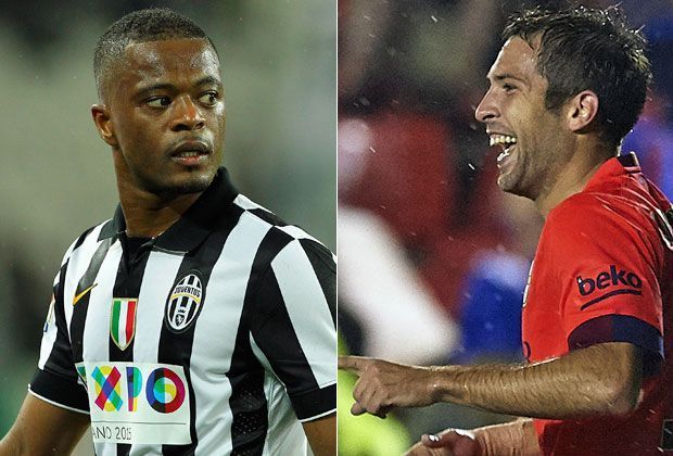 
                <strong>Patrice Evra vs. Jordi Alba</strong><br>
                Auch auf der Linksverteidiger-Position treffen zwei Klasseleute aufeinander. Evra, der die Champions League schon mit Manchester United gewann, steht für große Erfahrung. Alba steht für Wucht und Geschwindigkeit, was im Finale viel zählt. Punkt für Barca. Zwischenstand: 1:4.
              