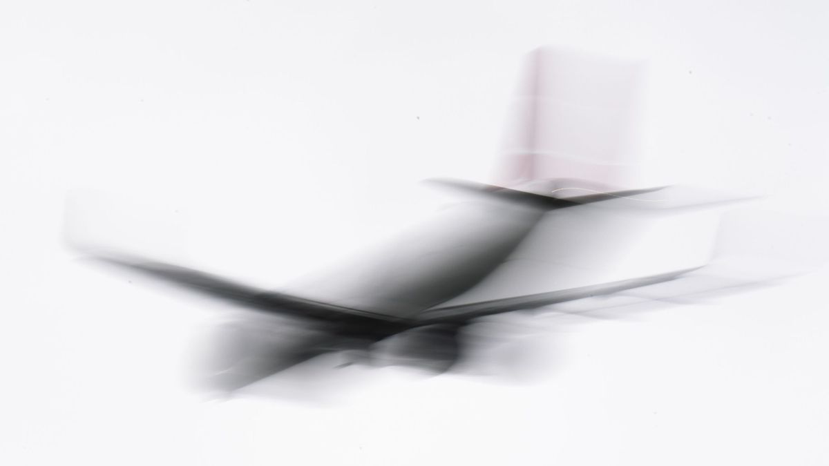 Flugzeug in der Luft