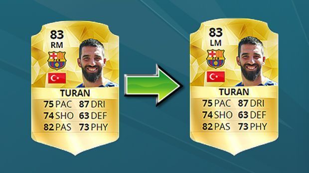 
                <strong>Arda Turan (RM -> LM)</strong><br>
                Arda Turan (RM -> LM).
              