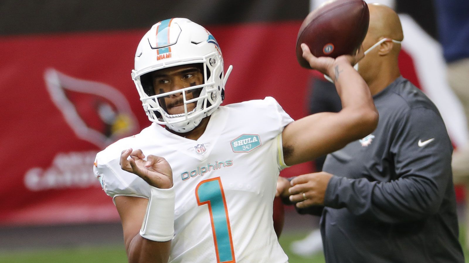 
                <strong>Platz 4: Tua Tagovailoa (Miami Dolphins)</strong><br>
                QuarterbackIn der NFL seit 20205. Draft-Pick
              